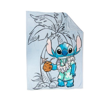 Lilo & Stitch Ohana Bungalow Kids' Throw Blanket
