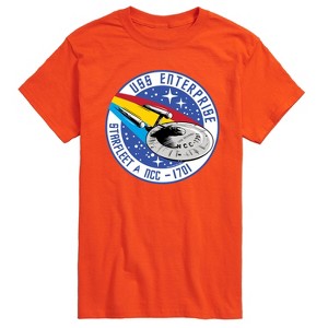 Men's - Star Trek - Enterprise Mission Patch Short Sleeve Graphic T-Shirt - 1 of 4