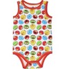Sesame Street Elmo Cookie Monster Oscar the Grouch Big Bird Baby Boys 5 Pack Bodysuit  - 3 of 4
