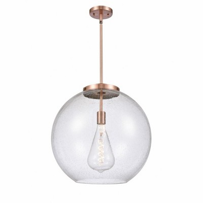 Athens - 1 Light Pendant In Industrial Style-18.38 Inches Tall and 17.75 Inches Wide