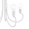 Livex Lighting Bari 5 - Light Chandelier in  White - 3 of 4