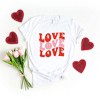 Simply Sage Market Women's Love Stacked Bold Short Sleeve Graphic Tee - 3 of 4