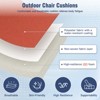 Buenhomino Outdoor Patio Chair Cushions Set, Olefin Fabric Weather-Resistant Outdoor Cushion with zipper - 2 of 4