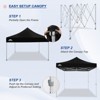EAGLE PEAK 10x10 Heavy Duty Pop up Commercial Canopy Tent - 4 of 4
