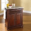Alexandria Stainless Steel Top Portable Kitchen Island/Cart - Crosley - 2 of 4