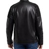 X RAY Men's PU Jacket With Faux Suede Detailing With Faux Shearing Lining - 2 of 4