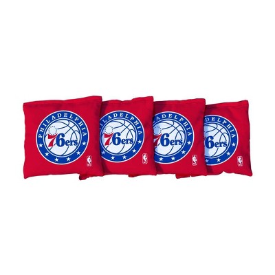 NBA Philadelphia 76ers Corn-Filled Cornhole Bags - Red