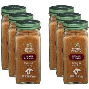 Simply Organic Umami Blends Sweet and Smoky - Pack of 6 - 1 of 4