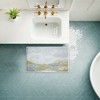 Stupell Industries Subtle Blue Floral Meadow Printed Plush Bath Mat And Bath Rug, Design By Patricia Pinto, 18"X30" - 4 of 4