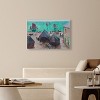 Art Remedy Monet - Departure of the boats Etretat Classic Monet Art Prints Framed - 2 of 4