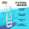 Main Access 200200 Easy Incline Above Ground In-Pool Swimming Pool Ladder w/ Mat - 3 of 4