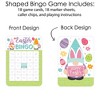 Big Dot of Happiness Easter Gnomes - Bingo Cards and Markers - Spring Bunny Party Shaped Bingo Game - Set of 18 - 3 of 4