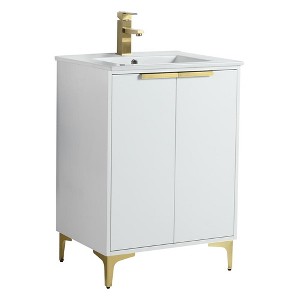 Fine Fixtures Wilmington 24" x 18" Bathroom Vanity with Sink - 1 of 4