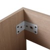 ChicFurnit Bathroom Vanities Modern Vanity with Sleek Design and Ample Storage for Bathroom Spaces, Brown,23.6”*18.1”*35" - 2 of 4