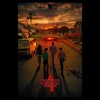 Men's Stranger Things Four Friends Rift Apocalypse Poster T-Shirt - 2 of 4
