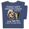 Collections Etc Ain't Enough Coffee Short Sleeve Novelty Graphic Tee - 2 of 4