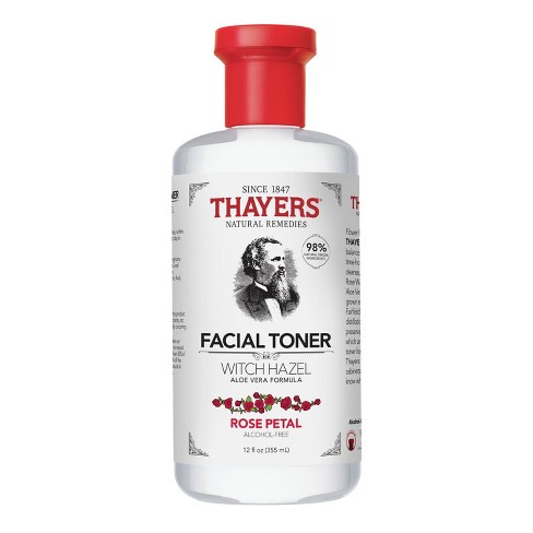 Thayers Natural Remedies Witch Hazel Alcohol Free Toner With Rose Petal :  Target