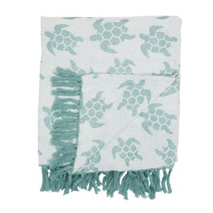C&F Home Chenille Sea Turtles Woven 50" x 60" Throw Blanket - 1 of 4