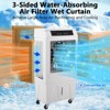3000CFM Swamp Cooler, Evaporative Air Cooler with Remote Control and 12H Timer, 4 Ice Packs, 3 Modes & Wind Speeds for Outdoor Indoor Use, 10.3 Gallon - 2 of 4