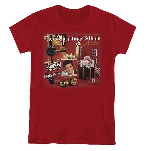 Women's Elvis Presley Christmas Album T-Shirt - 1 of 4
