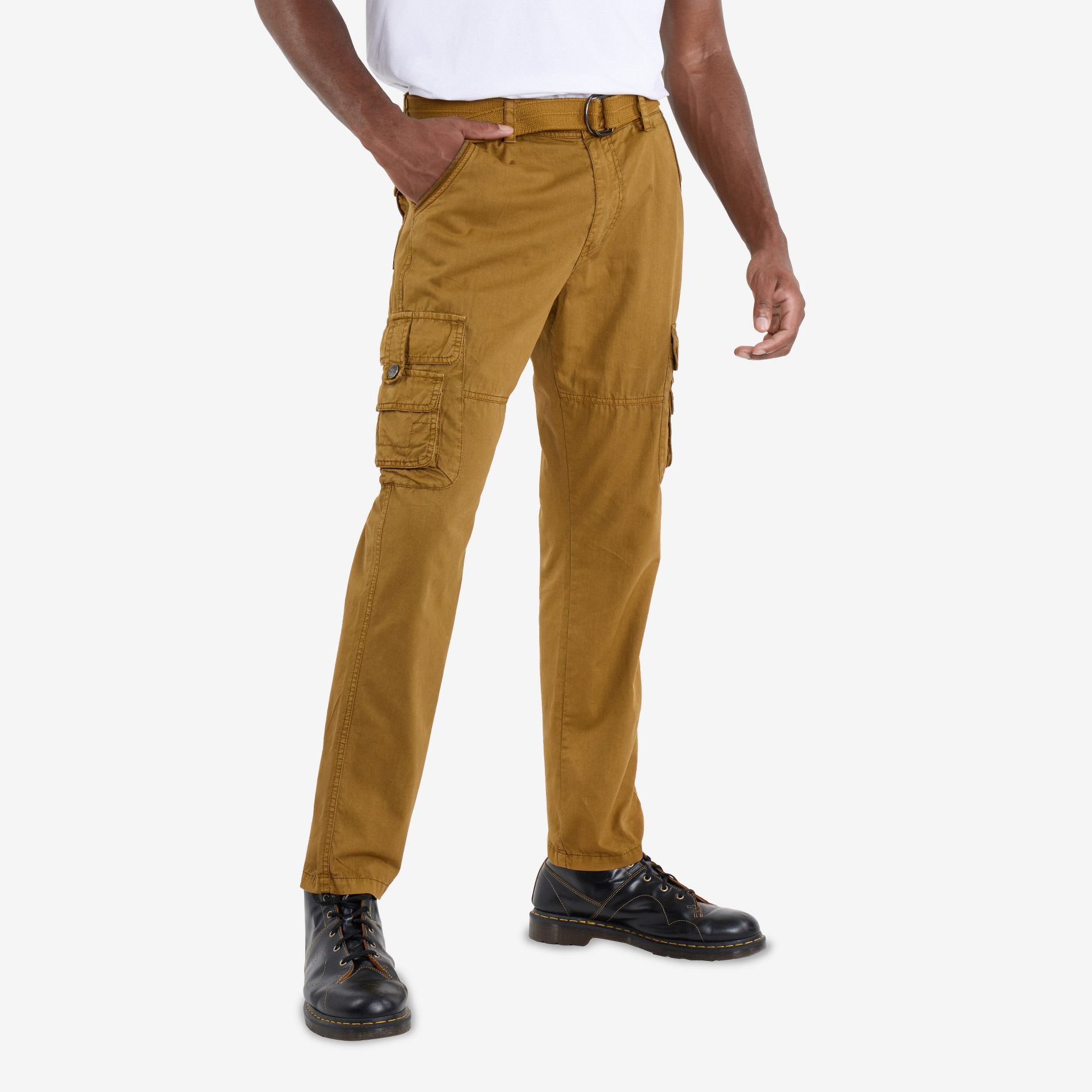 X RAY Men's Mutiple Pockets Cargo Pants,Work Pants in BRITISH KHAKI Size 32x30