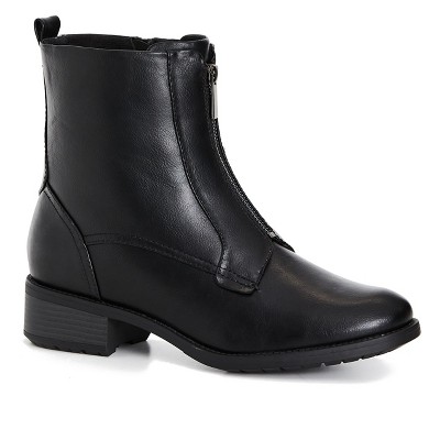Women's Plus Size Extra Wide Fit Bash Ankle Boot - Black |  EVANS