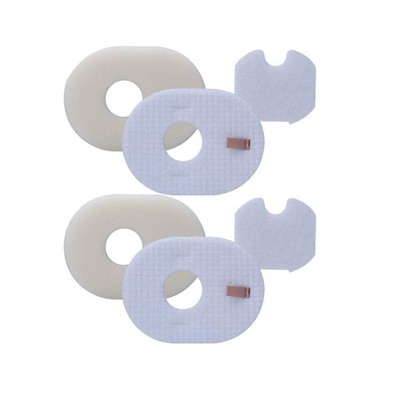 2 Pairs Filter Sponge Household Vacuum Cleaner Accessories for Shark HV300/310 Series