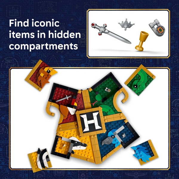 LEGO Harry Potter Escudo de la Casa Hogwarts 76462 5