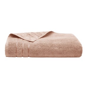 Cariloha Bath Sheet | Blush | 40"x72" | Turkish Cotton & Viscose Material Blend | Extra Smooth, Odor Resistant and Highly Absorbent - 1 of 4