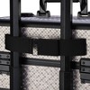 Byootique Rolling Makeup Train Case 4in1 Professional Travel Art Deco Graphite AD Gray - 4 of 4