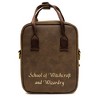 The Wizarding World of Harry Potter Bag, Crossbody, Harry Potter Hogwarts School of Witchcraft and Wizardry Brown, Vegan Leather - 3 of 4
