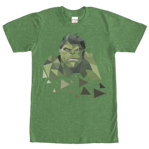 Men's Marvel Geometric Hulk T-Shirt - 1 of 3