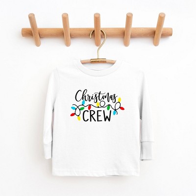 The Juniper Shop Christmas Crew Toddler Long Sleeve Tee