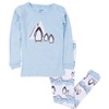 Leveret Cotton Matching Family Pajamas Penguin Print - 2 of 4