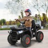 Infans 12V Kids Electric 4-Wheeler ATV Quad 2 Speeds Ride On Car w/MP3&LED Lights Black - 4 of 4