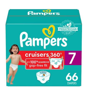 Pampers Cruisers 360 Diapers Size 7 66 Count