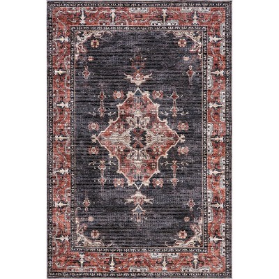 Nuloom Wild Orchid Pet Friendly Machine Washable Area Rug