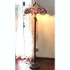 HomeStock Katie Tiffany-Style 3 Light Wisteria Floor Lamp 20" Shade - 4 of 4