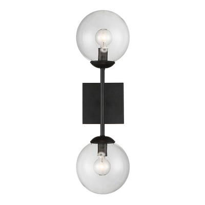 Wall Lights Sconce Black - Aurora Lighting