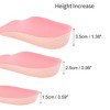 Unique Bargains Height Increase Shoe Inserts One Size Fits All White Gray 1 Pair - 2 of 4