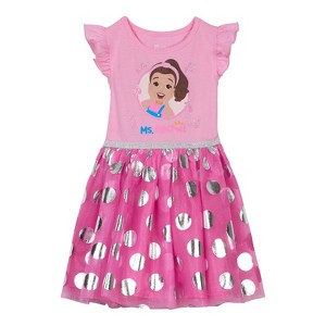 Ms. Rachel Girls Tulle Dress Toddler Sizes (12 Months - 5T) - 1 of 4