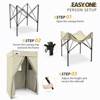 EAGLE PEAK 4x4 Pop Up Canopy, Portable Privacy Changing Room Photoshoots - 2 of 4