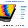 ZACHVO 16" Portable Monitor, 1920×1200P IPS Laptop Screen with USB-C, HDMI Gaming Monitor with Kickstand - 2 of 4