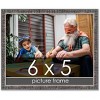 PosterPalooza | Photo Size Textured Black Picture Frame - UV Acrylic, Foam Board Backing, Hanging Hardware - 2 of 4