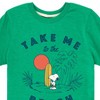 Boys' - Peanuts - Take Me To The Beach Short Sleeve Graphic T-Shirt - 2 of 4