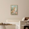 Art Remedy Leopard Spring Vintage Animal Art  Framed - 2 of 4