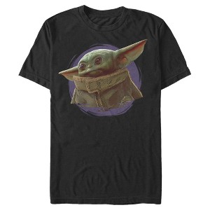 Men's Star Wars The Mandalorian The Child Circle Halo T-Shirt - 1 of 4