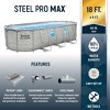 Bestway Power Steel Swim Vista Series II Above Ground Outdoor Swimming Pool - 2 of 4