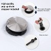 PAGED 2-Handle Bathroom Faucet 4 Inch Centerset Sink Faucet 3 Hole Lavatory Faucet with Pop Up Drain & Supply Lines - 3 of 4
