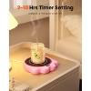 FAAYFIAN 50W Cat Paw Coffee Mug Warmer, Cute Cup Warmer with 3 Temp Settings & 2¨C10H Timer, 3.1" Heating Plate for Desk and Home - 3 of 4